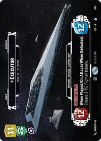 Executor - Might of the Empire (Prestige Foil) - Jump to Lightspeed - Star Wars: Unlimited card