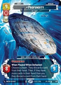 Profundity - We Fight! (Prestige Foil) - Jump to Lightspeed - Star Wars: Unlimited card