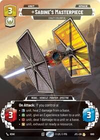 Sabine's Masterpiece - Crazy Colorful (Prestige Foil) - Jump to Lightspeed - Star Wars: Unlimited card