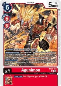 Agunimon - World Convergence - Digimon Card Game card