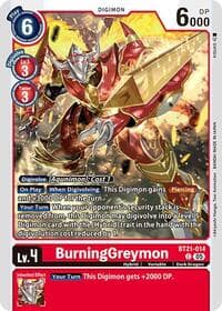 BurningGreymon - World Convergence - Digimon Card Game card