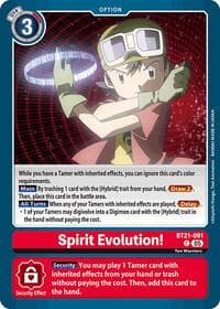 Spirit Evolution! - World Convergence - Digimon Card Game card