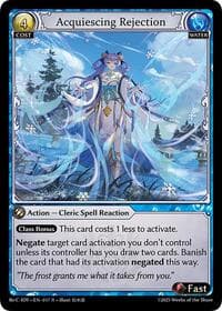 Acquiescing Rejection - Diao Chan Re: Collection, Idyll Corsage - Grand Archive TCG card