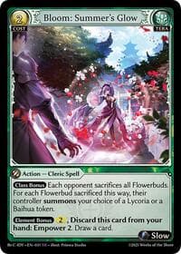 Bloom: Summer's Glow - Diao Chan Re: Collection, Idyll Corsage - Grand Archive TCG card