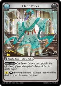 Cleric Robes - Diao Chan Re: Collection, Idyll Corsage - Grand Archive TCG card