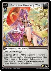 Diao Chan, Dreaming Wish - Diao Chan Re: Collection, Idyll Corsage - Grand Archive TCG card
