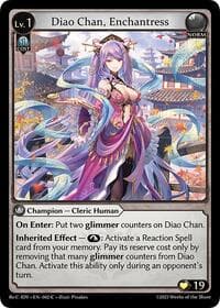 Diao Chan, Enchantress - Diao Chan Re: Collection, Idyll Corsage - Grand Archive TCG card