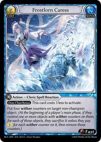 Frostlorn Caress - Diao Chan Re: Collection, Idyll Corsage - Grand Archive TCG card