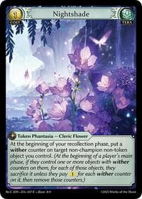 Nightshade - Diao Chan Re: Collection, Idyll Corsage - Grand Archive TCG card