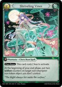 Shriveling Vines - Diao Chan Re: Collection, Idyll Corsage - Grand Archive TCG card