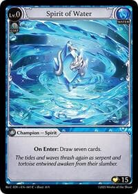 Spirit of Water - Diao Chan Re: Collection, Idyll Corsage - Grand Archive TCG card