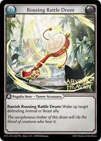 Rousing Rattle Drum - Promotional Cards - Grand Archive TCG card