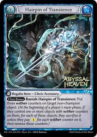 Hairpin of Transience - Promotional Cards - Grand Archive TCG card