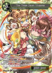 The Three Beast Warriors - Memoria Collection 07 - Force of Will card