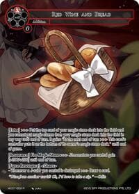 Red Wine and Bread - Memoria Collection 07 - Force of Will card