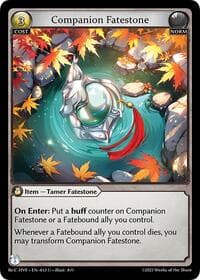 Companion Fatestone - Guo Jia Re: Collection, Heaven’s Favored - Grand Archive TCG card