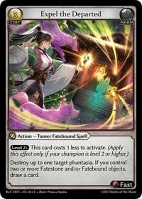 Expel the Departed - Guo Jia Re: Collection, Heaven’s Favored - Grand Archive TCG card