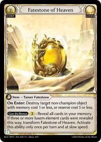 Fatestone of Heaven - Guo Jia Re: Collection, Heaven’s Favored - Grand Archive TCG card