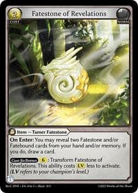 Fatestone of Revelations - Guo Jia Re: Collection, Heaven’s Favored - Grand Archive TCG card