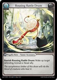 Rousing Rattle Drum - Guo Jia Re: Collection, Heaven’s Favored - Grand Archive TCG card