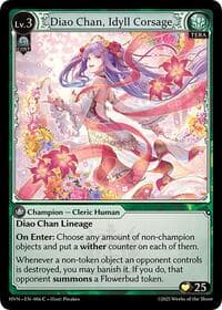 Diao Chan, Idyll Corsage - Abyssal Heaven - Grand Archive TCG card