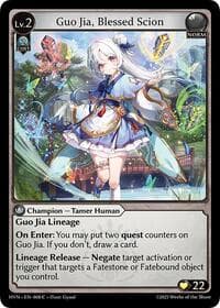 Guo Jia, Blessed Scion - Abyssal Heaven - Grand Archive TCG card