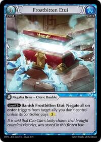 Frostbitten Etui - Abyssal Heaven - Grand Archive TCG card