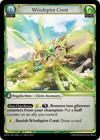 Windspire Crest - Abyssal Heaven - Grand Archive TCG card