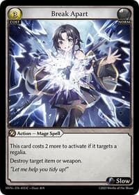 Break Apart - Abyssal Heaven - Grand Archive TCG card