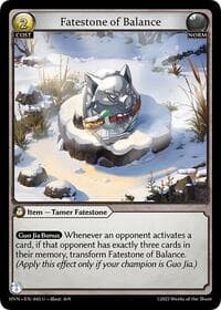 Fatestone of Balance // Woodland Shoats - Abyssal Heaven - Grand Archive TCG card
