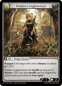 Hidden Longbowman - Abyssal Heaven - Grand Archive TCG card