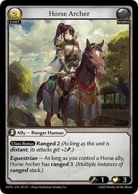 Horse Archer - Abyssal Heaven - Grand Archive TCG card