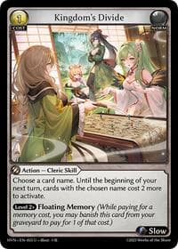 Kingdom's Divide - Abyssal Heaven - Grand Archive TCG card