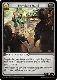Provoking Stand - Abyssal Heaven - Grand Archive TCG card