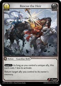Rescue the Heir - Abyssal Heaven - Grand Archive TCG card