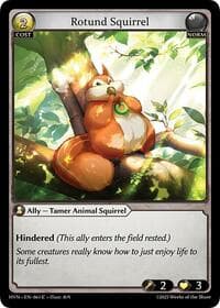Rotund Squirrel - Abyssal Heaven - Grand Archive TCG card
