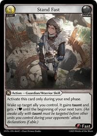 Stand Fast - Abyssal Heaven - Grand Archive TCG card