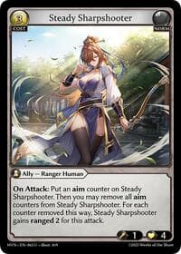 Steady Sharpshooter - Abyssal Heaven - Grand Archive TCG card