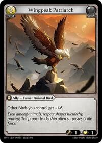 Wingpeak Patriarch - Abyssal Heaven - Grand Archive TCG card