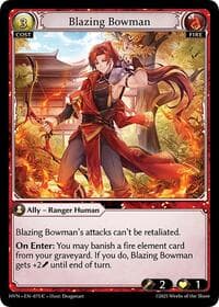 Blazing Bowman - Abyssal Heaven - Grand Archive TCG card