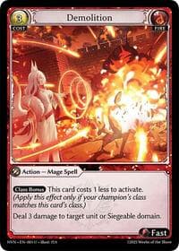 Demolition - Abyssal Heaven - Grand Archive TCG card