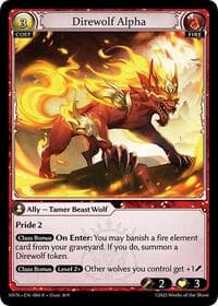 Direwolf Alpha - Abyssal Heaven - Grand Archive TCG card