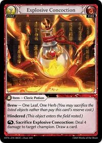Explosive Concoction - Abyssal Heaven - Grand Archive TCG card