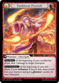 Firebloom Flourish - Abyssal Heaven - Grand Archive TCG card