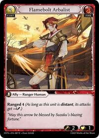 Flamebolt Arbalist - Abyssal Heaven - Grand Archive TCG card