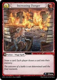 Increasing Danger - Abyssal Heaven - Grand Archive TCG card