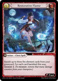 Restorative Flame - Abyssal Heaven - Grand Archive TCG card
