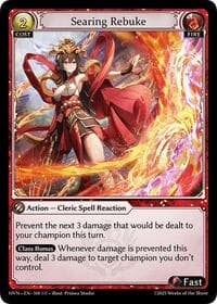 Searing Rebuke - Abyssal Heaven - Grand Archive TCG card