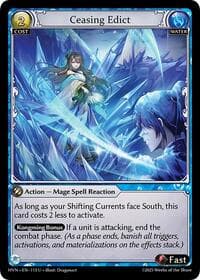 Ceasing Edict - Abyssal Heaven - Grand Archive TCG card