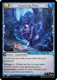 Conniving Plans - Abyssal Heaven - Grand Archive TCG card